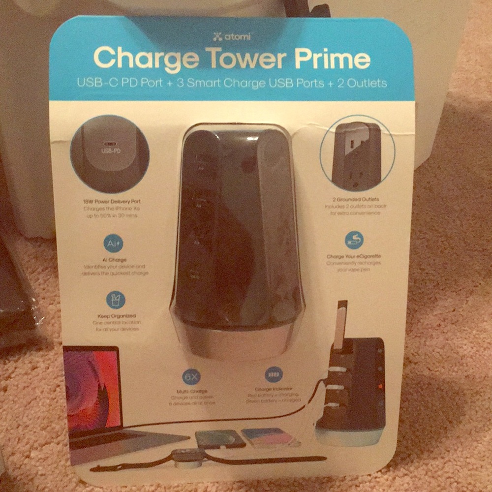 Charging tower